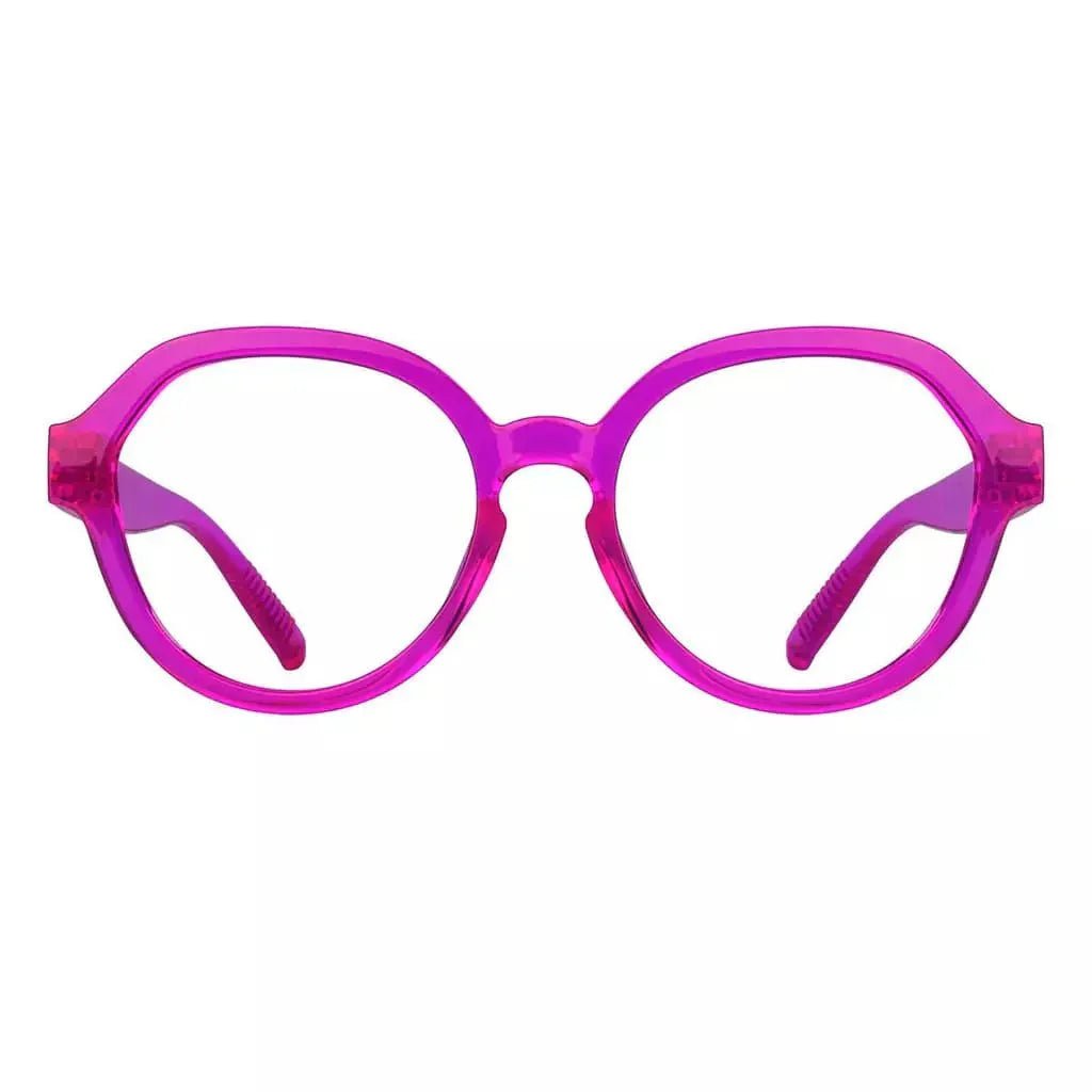 Oversized Anti 30% Blue Light Glasses Screwless Specs Women R2317-B15