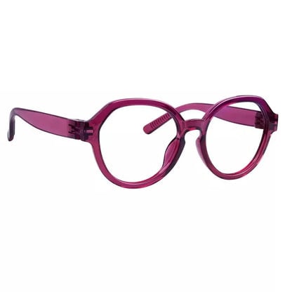 Eyeglasses Oversize Metalless Screwless Spec Women Zero Power