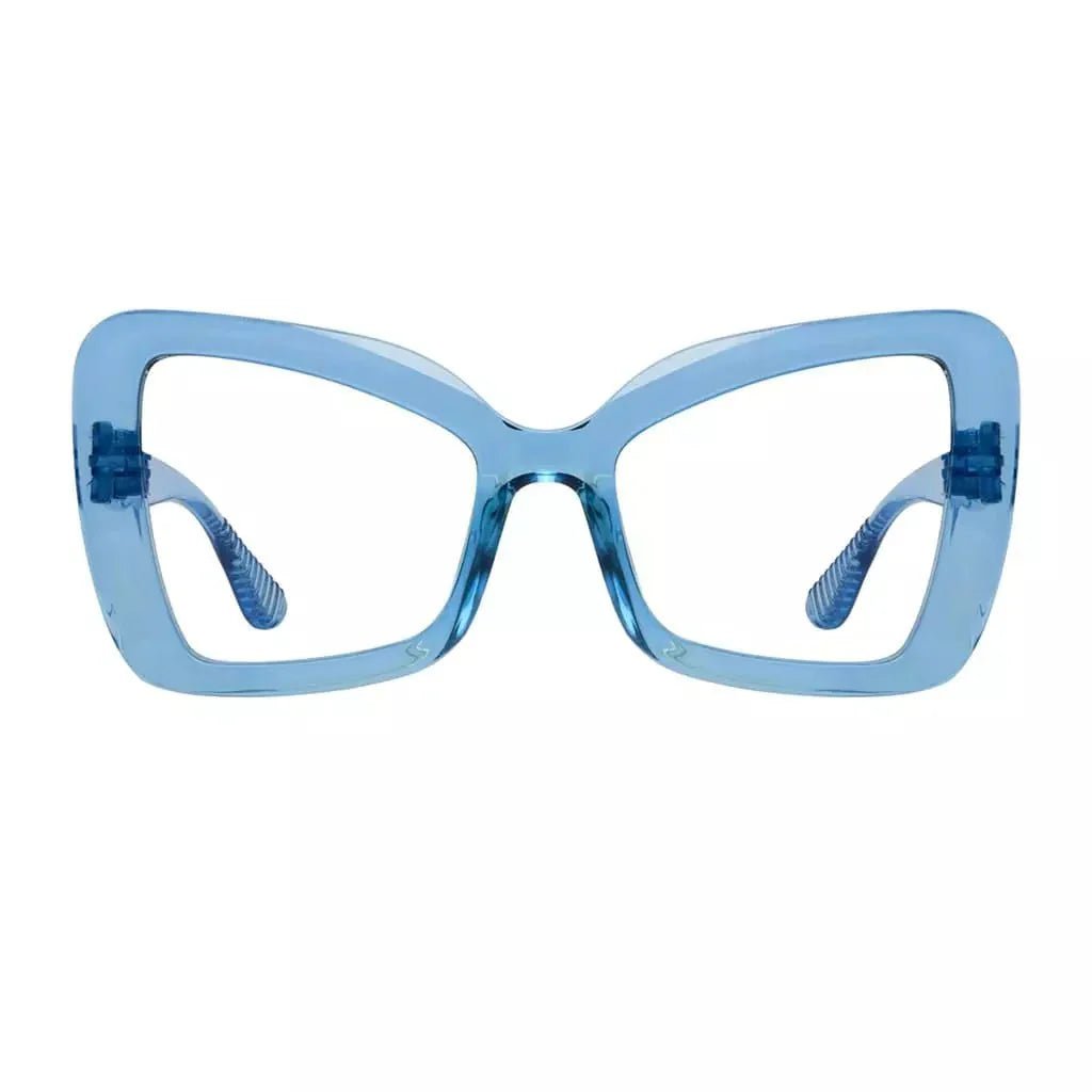 Eyeglasses Butterfly Metalless Screwless Spec Women Zero Power
