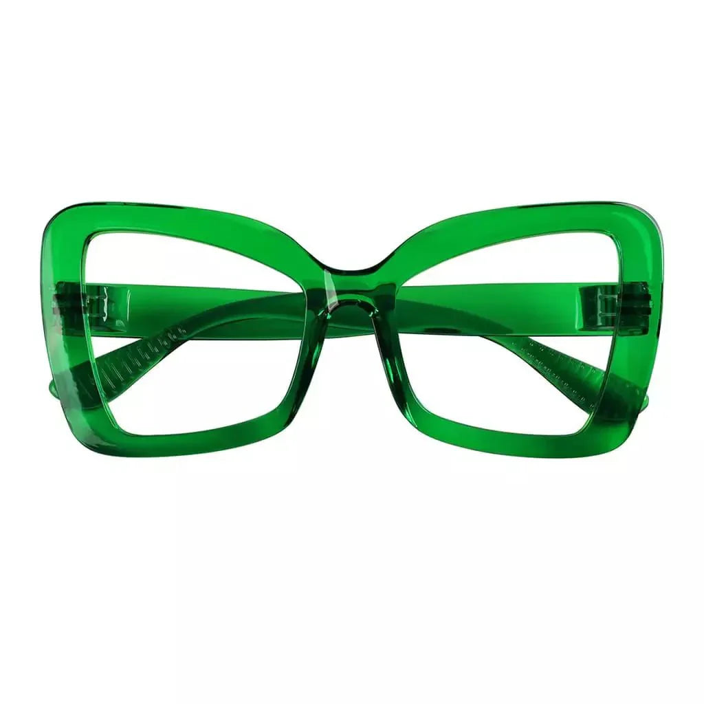 Eyeglasses Butterfly Metalless Screwless Spec Women Zero Power