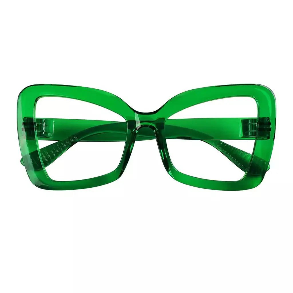 Eyeglasses Butterfly Metalless Screwless Spec Women Zero Power