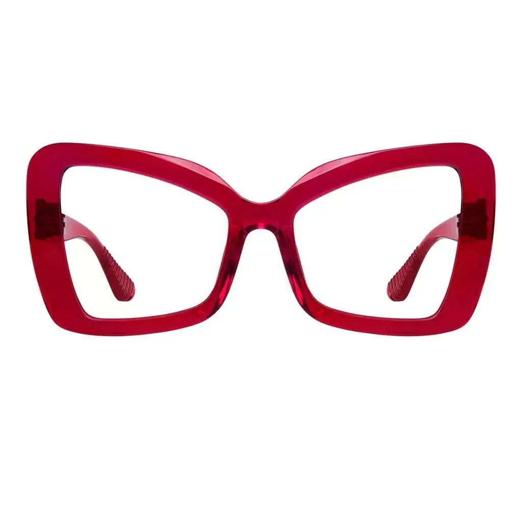 Eyeglasses Butterfly Metalless Screwless Spec Women Zero Power