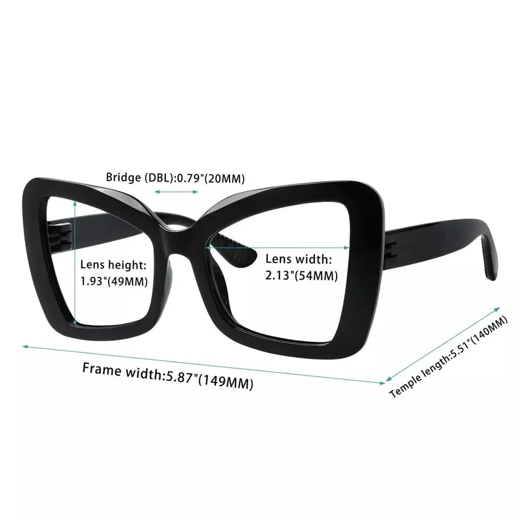 Reading Glasses Butterfly Metalless Screwless Spec Women