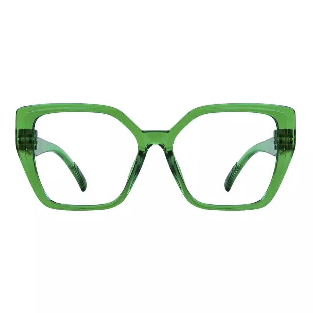 Eyeglasses Oversized Metalless Screwless Spec Women Zero Power