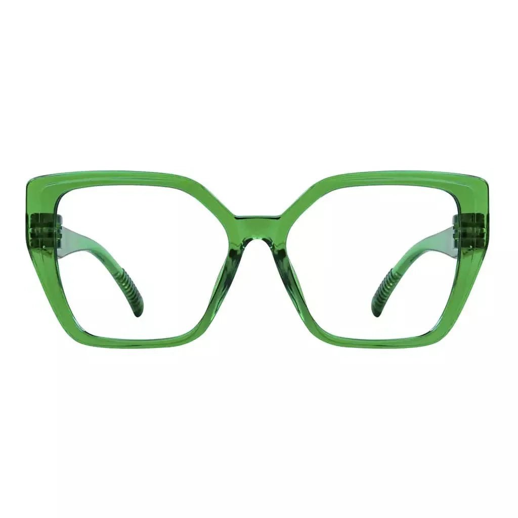 Eyeglasses Oversized Metalless Screwless Spec Women Zero Power