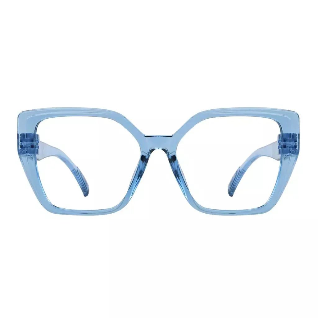 Eyeglasses Oversized Metalless Screwless Spec Women Zero Power