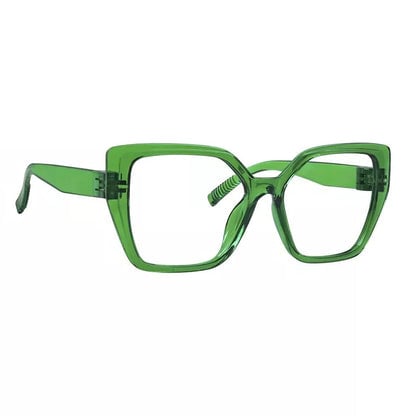 Eyeglasses Oversized Metalless Screwless Spec Women Zero Power