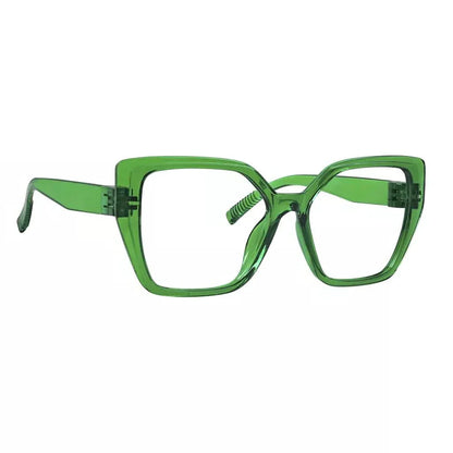Eyeglasses Oversized Metalless Screwless Spec Women Zero Power