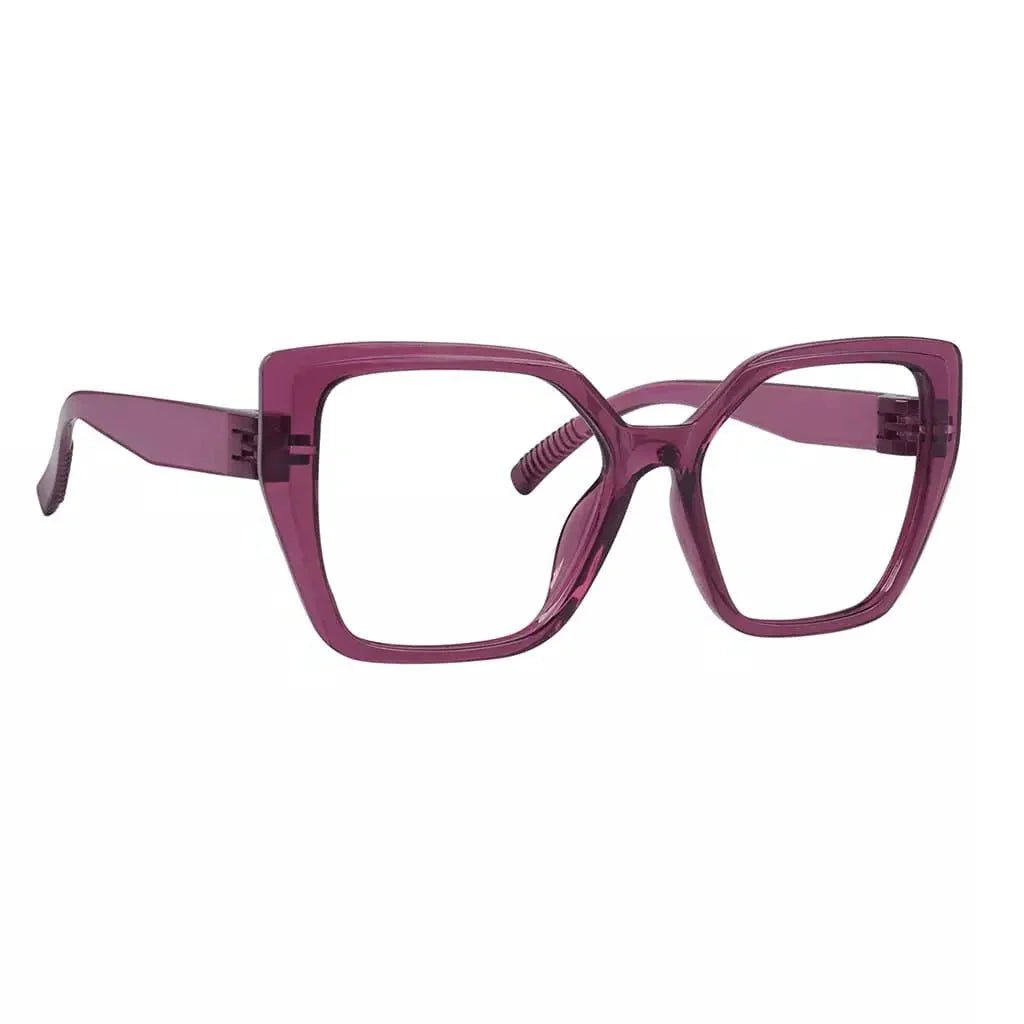 Eyeglasses Oversized Metalless Screwless Spec Women Zero Power