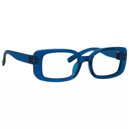 Eyeglasses Rectangle Metalless Screwless Spec Women Men Zero Power