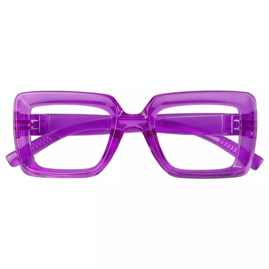 Eyeglasses Trendy Metalless Screwless Spec Women Zero Power