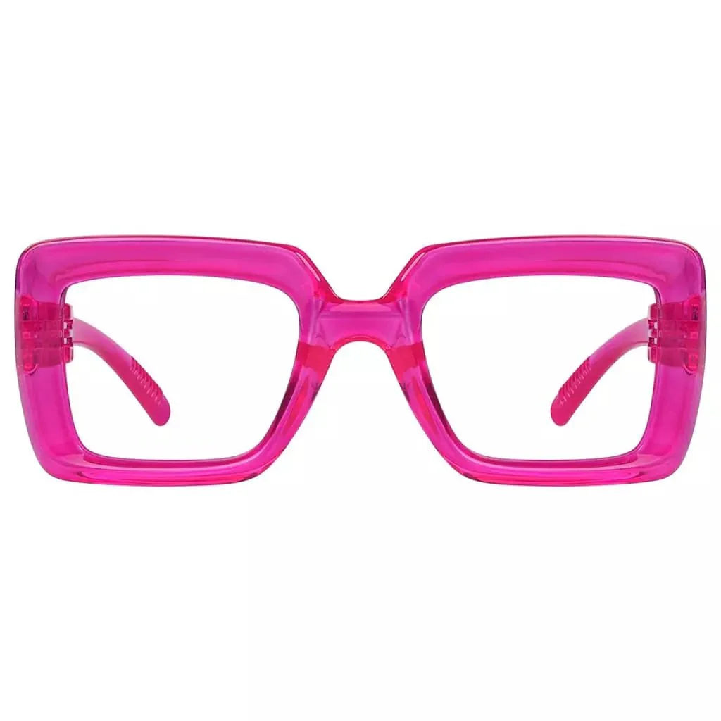 Eyeglasses Trendy Metalless Screwless Spec Women Zero Power