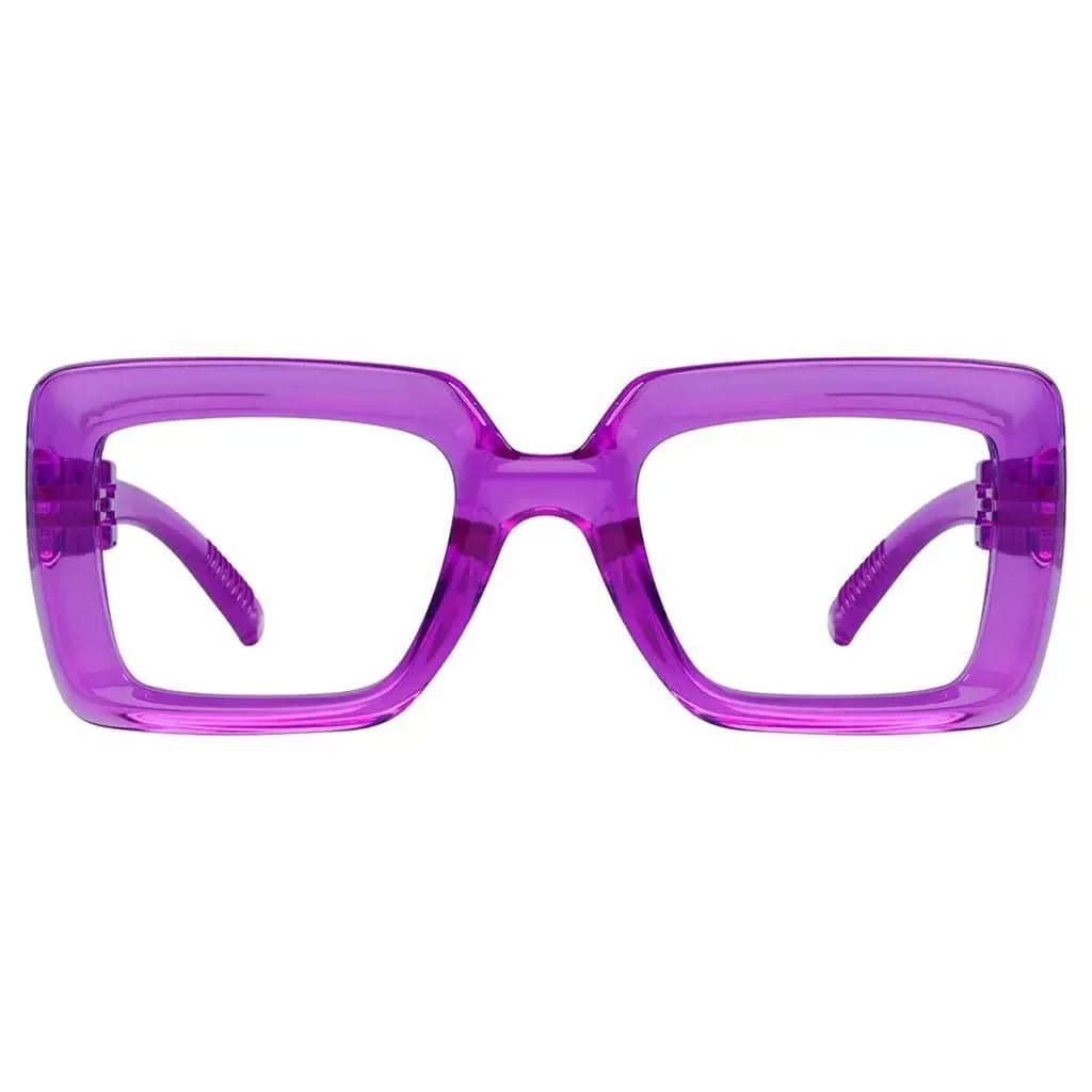 Eyeglasses Trendy Metalless Screwless Spec Women Zero Power