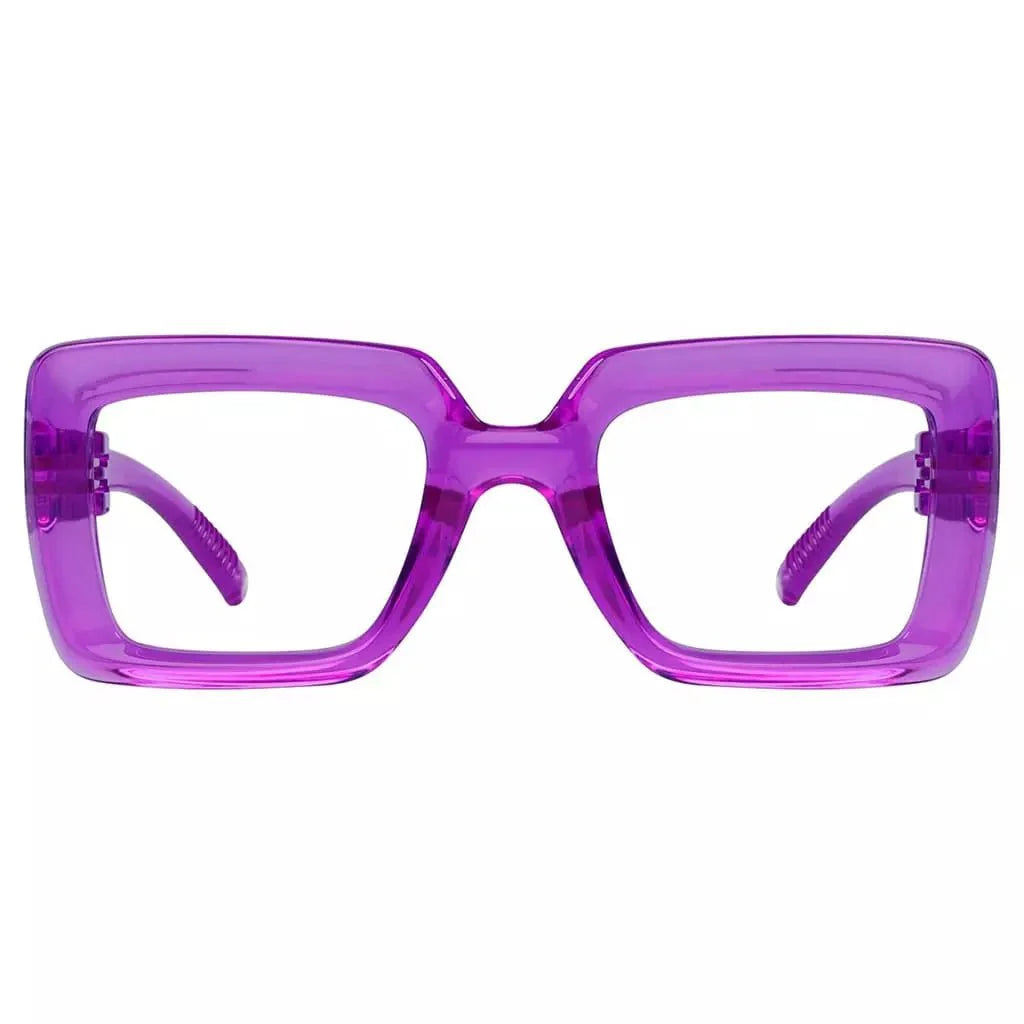 Eyeglasses Trendy Metalless Screwless Spec Women Zero Power