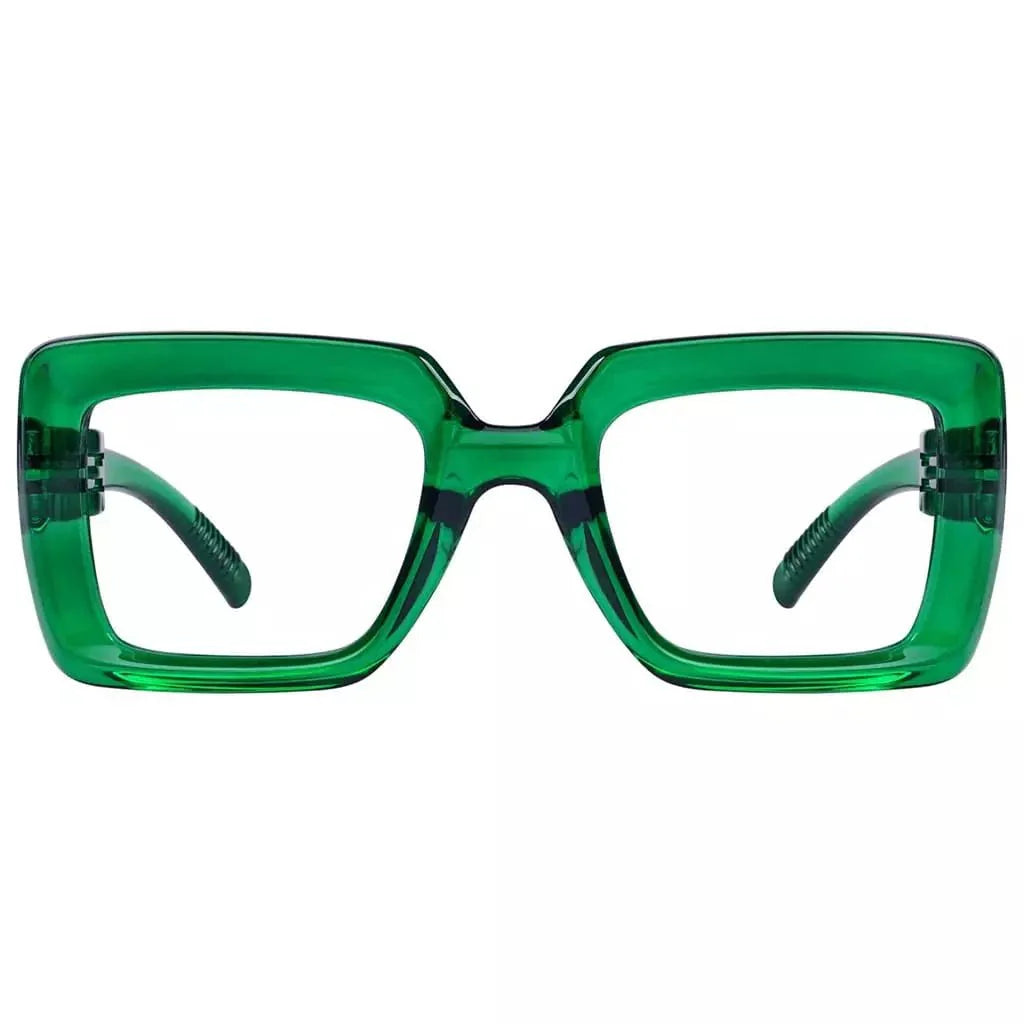 Eyeglasses Trendy Metalless Screwless Spec Women Zero Power