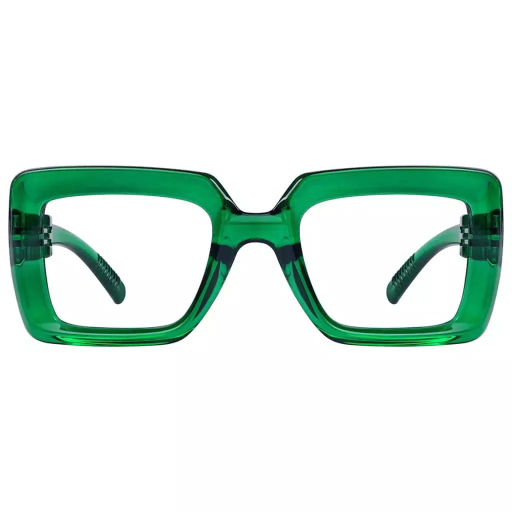 Reading Glasses Trendy Metalless Screwless Spring Hinge Spec Women