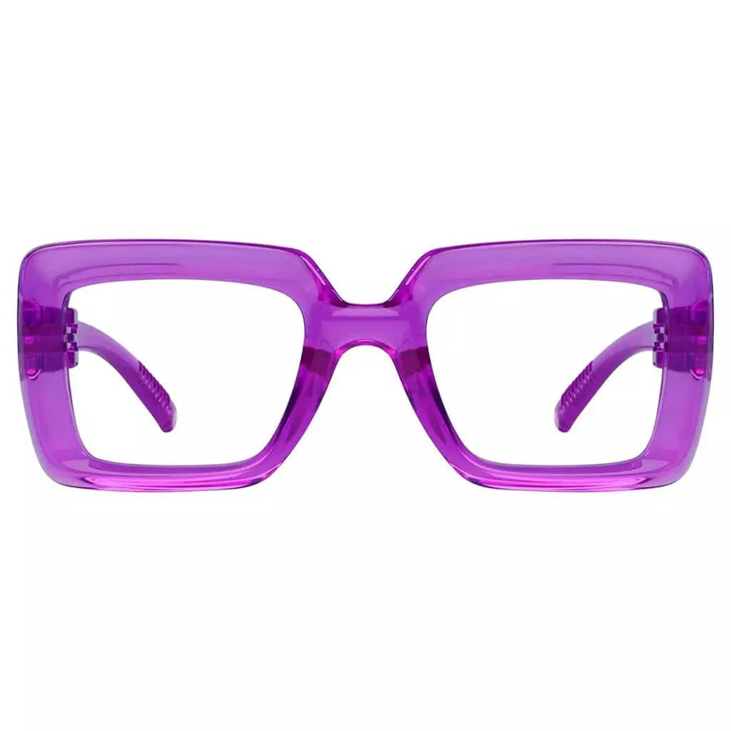 Reading Glasses Trendy Metalless Screwless Spring Hinge Spec Women