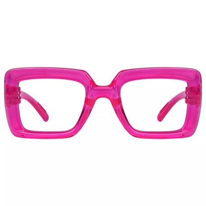 Reading Glasses Trendy Metalless Screwless Spring Hinge Spec Women