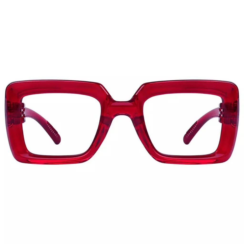 Reading Glasses Trendy Metalless Screwless Spring Hinge Spec Women