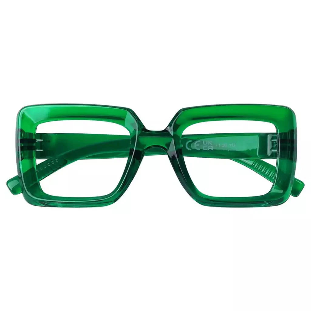 Reading Glasses Trendy Metalless Screwless Spring Hinge Spec Women