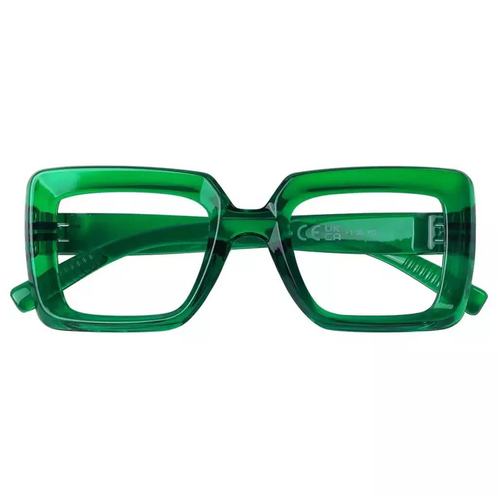 Reading Glasses Trendy Metalless Screwless Spring Hinge Spec Women
