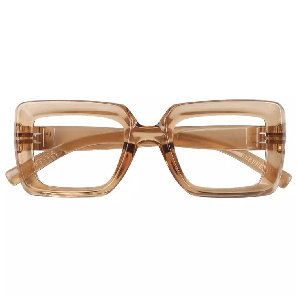 Reading Glasses Trendy Metalless Screwless Spring Hinge Spec Women