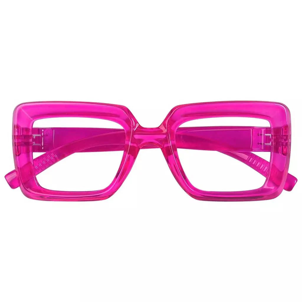 Reading Glasses Trendy Metalless Screwless Spring Hinge Spec Women