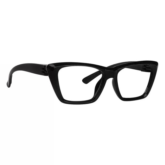 Eyeglasses Cat-eye Metalless Screwless Spec Women Zero Power