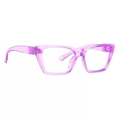 Eyeglasses Cat-eye Metalless Screwless Spec Women Zero Power