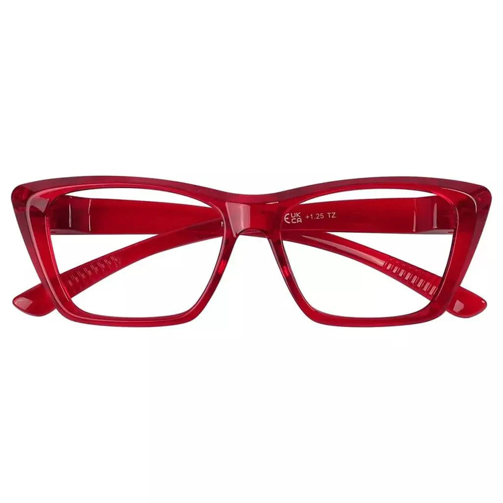 Eyeglasses Cat-eye Metalless Screwless Spec Women Zero Power