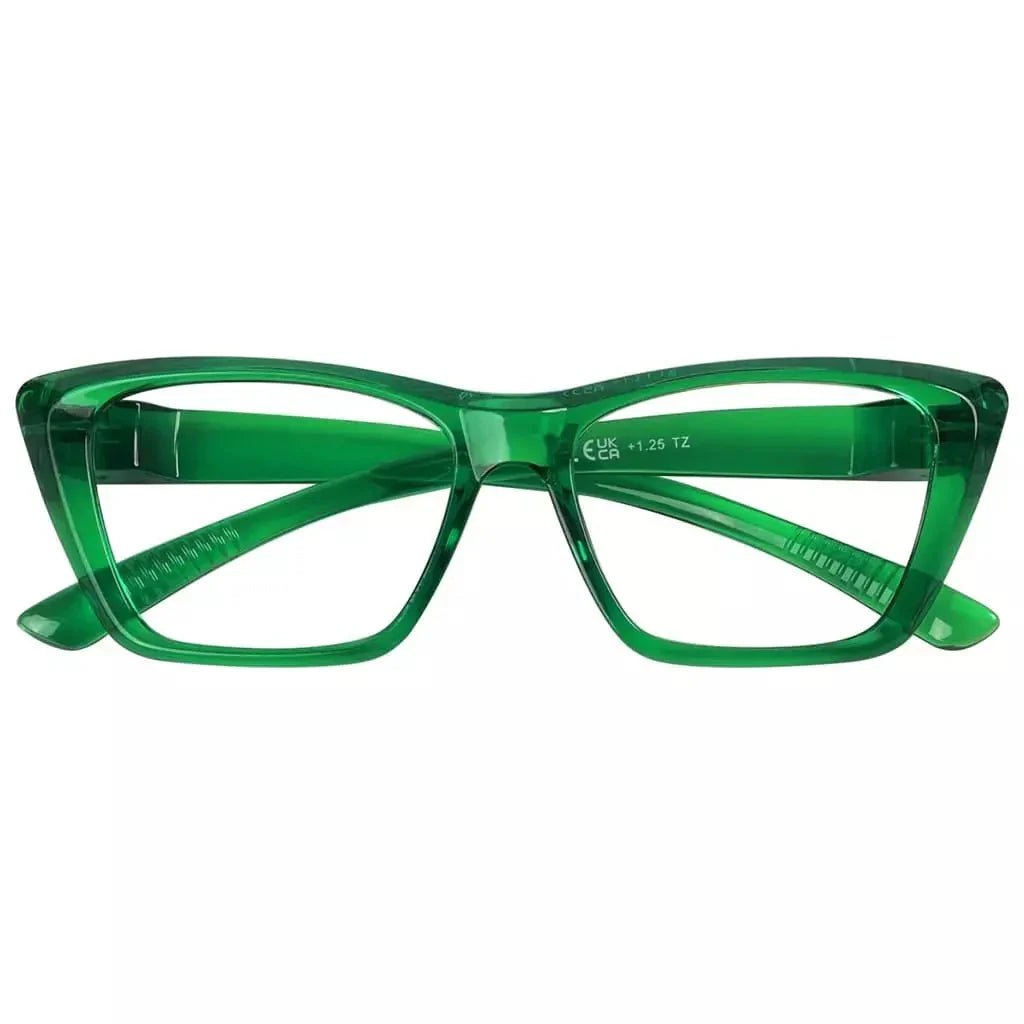 30% Blue Light Blocking Glasses Cat-eye Metalless Women R2514-B15