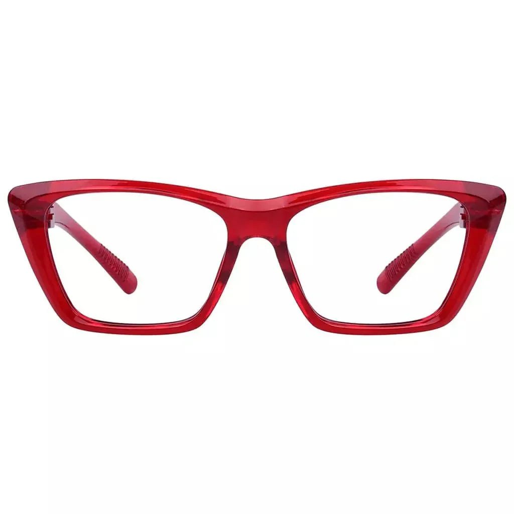 Eyeglasses Cat-eye Metalless Screwless Spec Women Zero Power