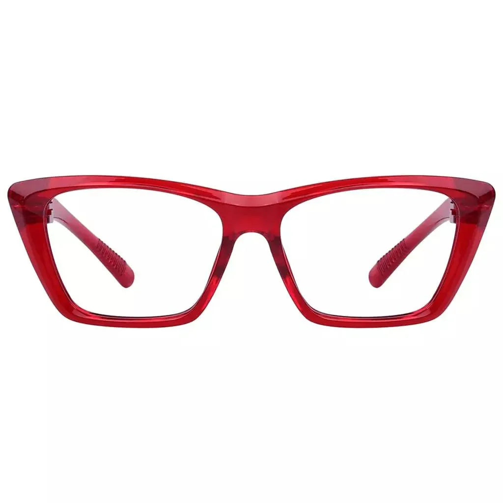30% Blue Light Blocking Glasses Cat-eye Metalless Women R2514-B15