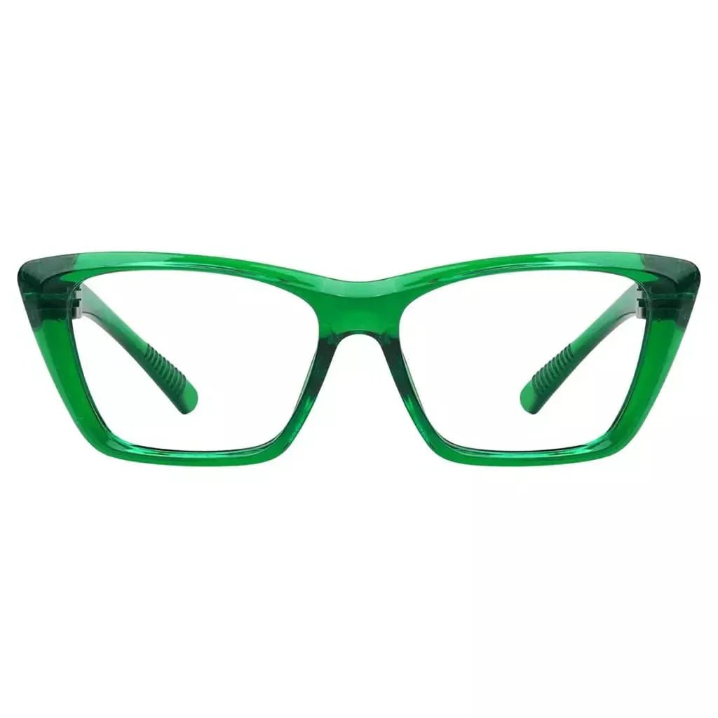 Eyeglasses Cat-eye Metalless Screwless Spec Women Zero Power