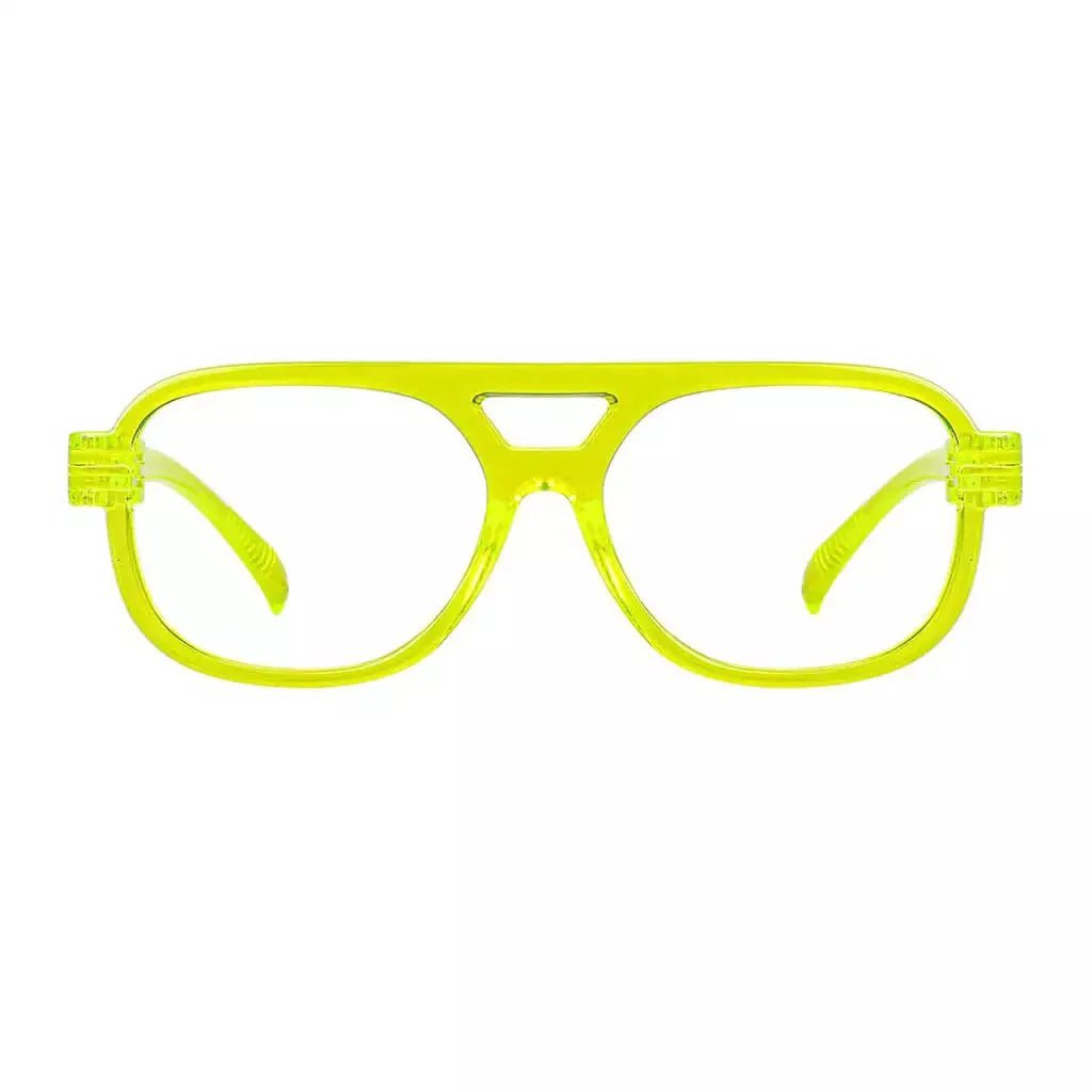 Reading Glasses Oversize Pilot Metalless Screwless Spring Hinge Women