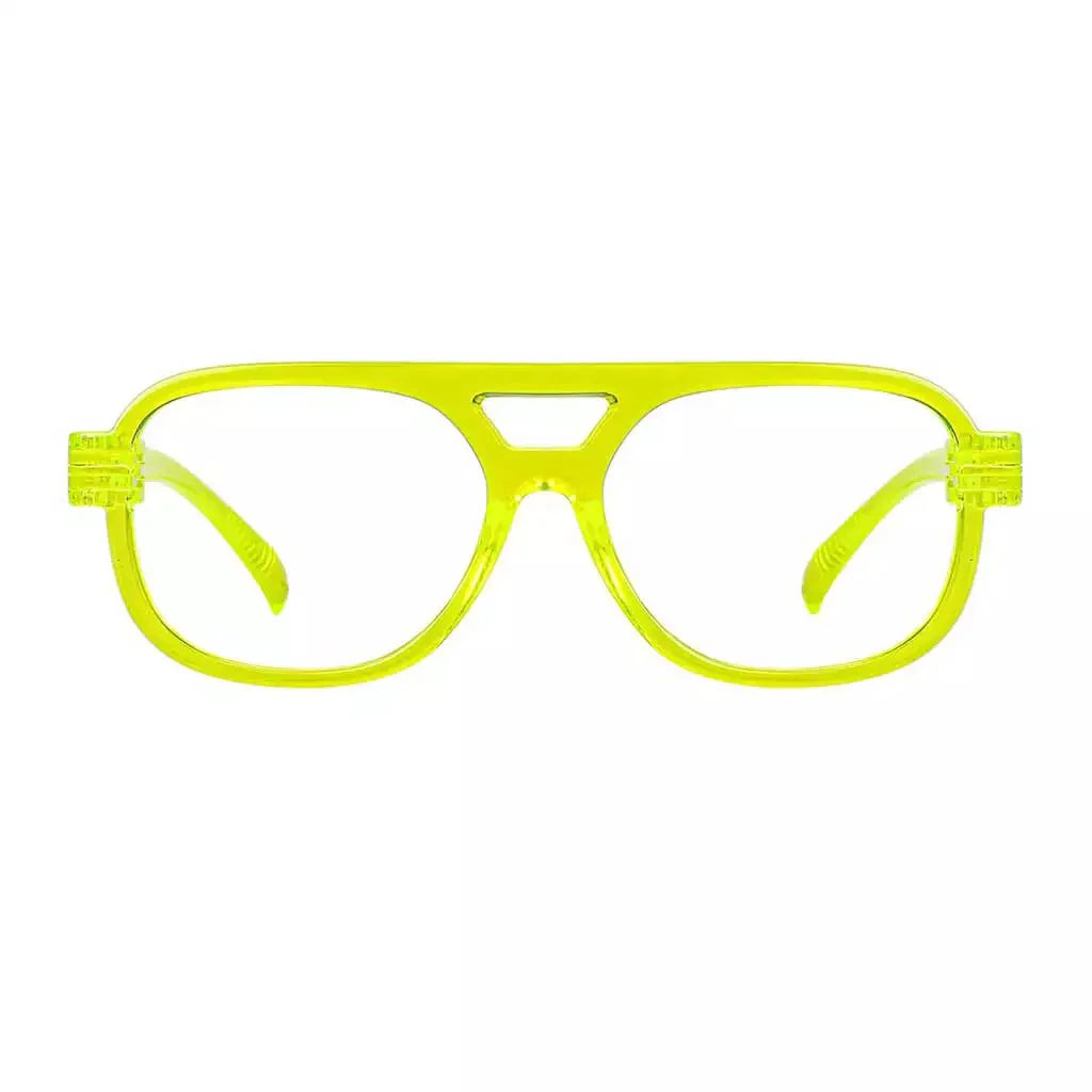 Eyeglasses Pilot Metalless Screwless Glasses Spec Women Zero Power