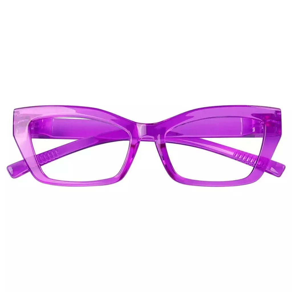 Reading Glasses Cat-eye Metalless Screwless Spec Women