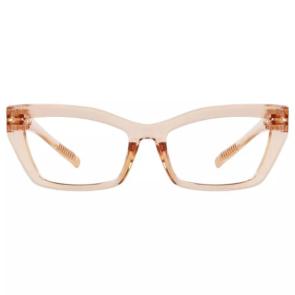 Reading Glasses Cat-eye Metalless Screwless Spec Women