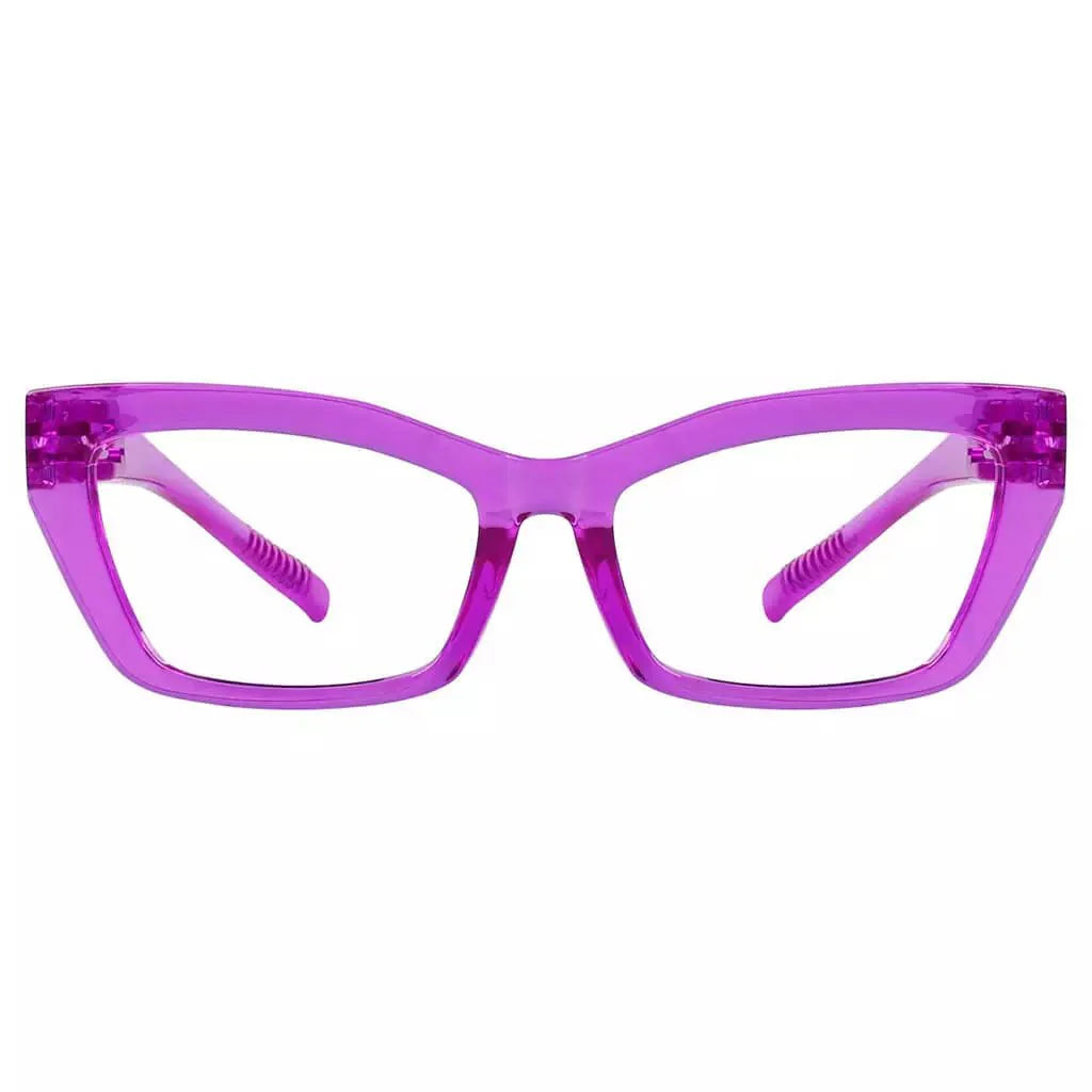 Reading Glasses Cat-eye Metalless Screwless Spec Women