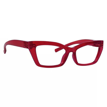 Cat-eye 30% Blue Light Blocking Metalless Screwless Eyeglasses R2516-B15
