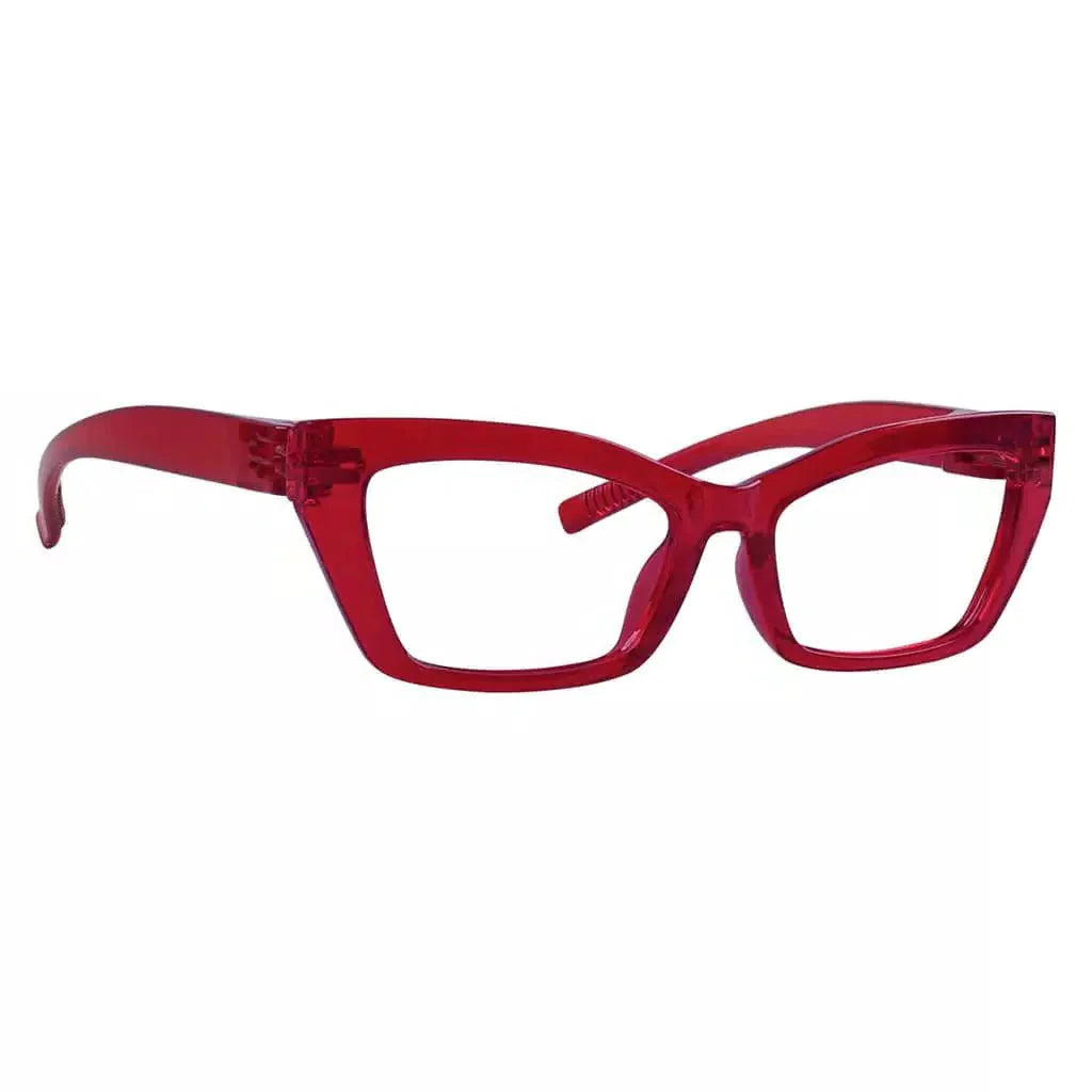 Eyeglasses Cat-eye Metalless Screwless Spec Women Zero Power