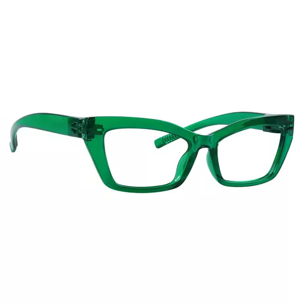 Eyeglasses Cat-eye Metalless Screwless Spec Women Zero Power