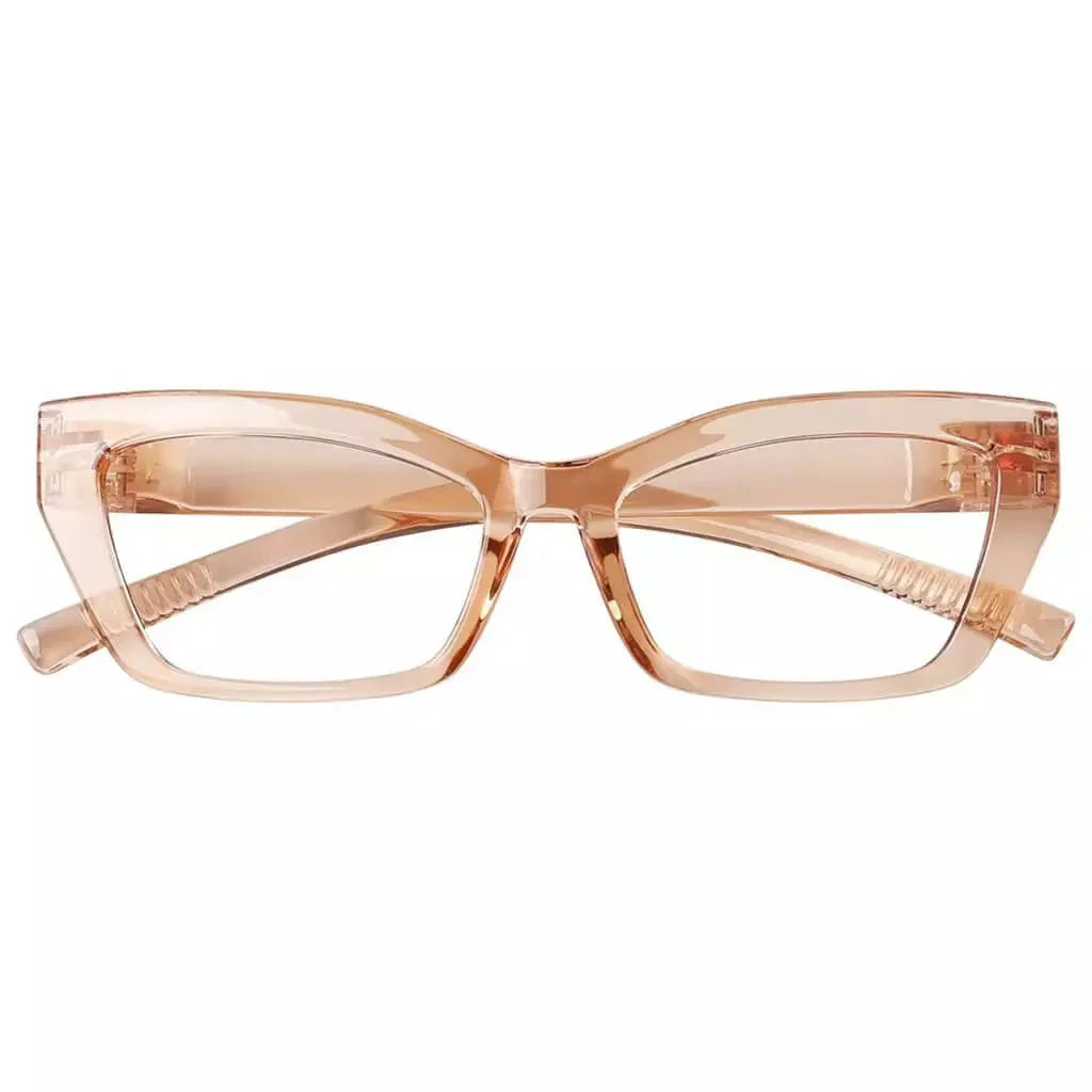 Reading Glasses Cat-eye Metalless Screwless Spec Women