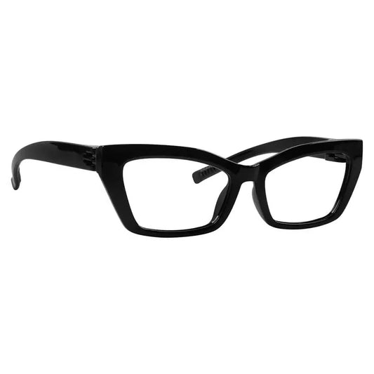 Cat-eye 30% Blue Light Blocking Metalless Screwless Eyeglasses R2516-B15