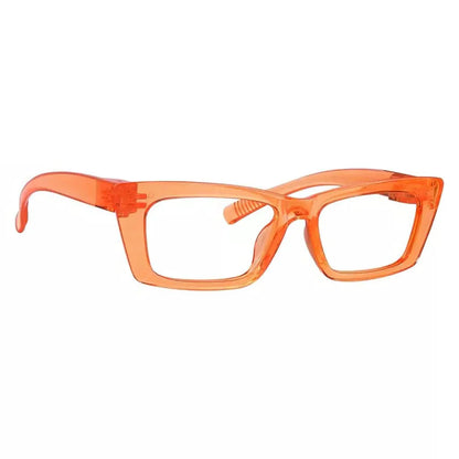 Cat-eye 30% Blue Light Blocking Metalless Screwless Eyeglasses R2501-B15