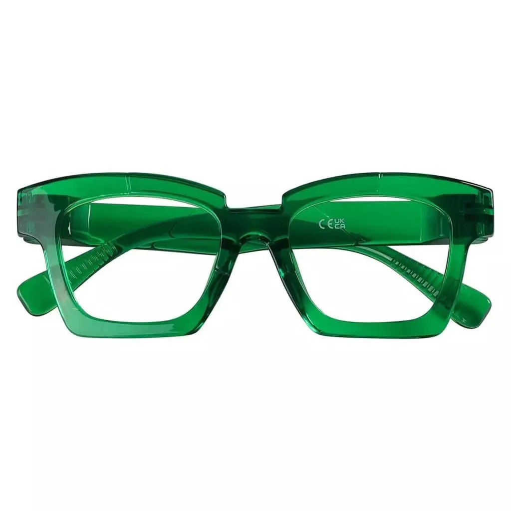 Eyeglasses Square Metalless Screwless Spec Zero Power Women