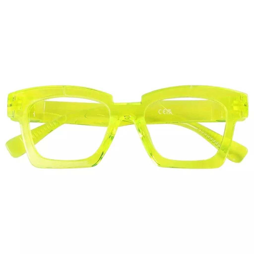 Eyeglasses Square Metalless Screwless Spec Zero Power Women