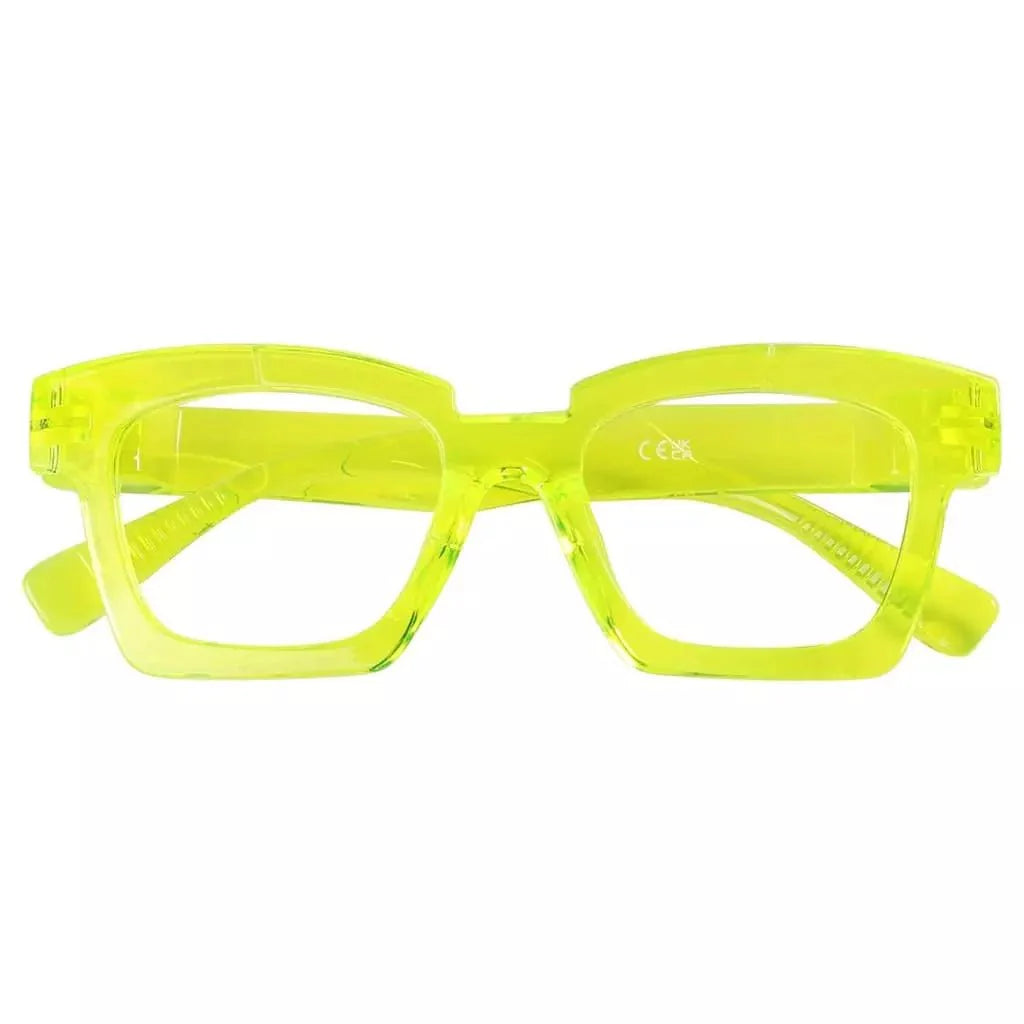 Eyeglasses Square Metalless Screwless Spec Zero Power Women