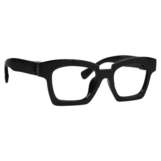Eyeglasses Square Metalless Screwless Spec Zero Power Women