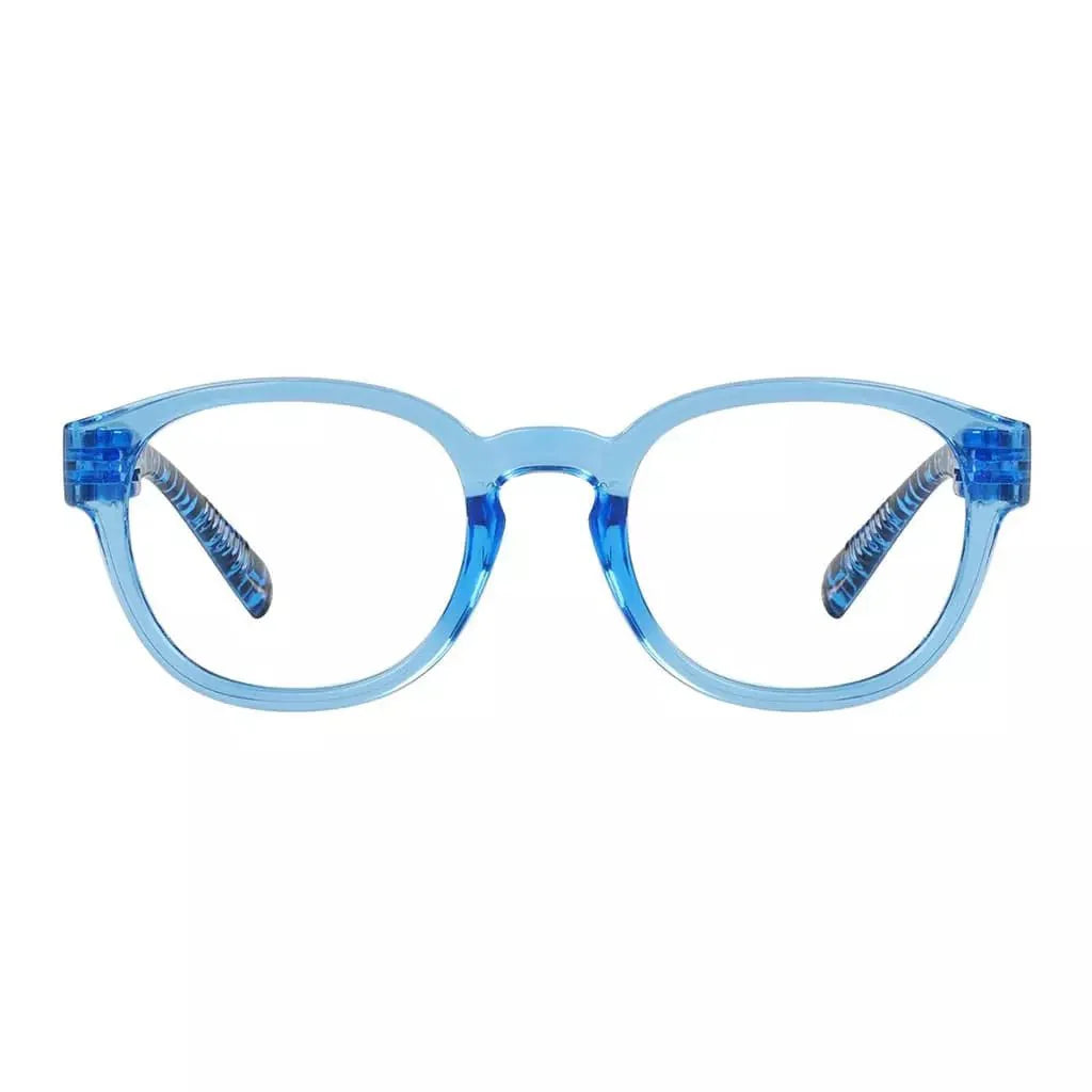 Eyeglasses Oval Metalless Screwless Spec Women Zero Power